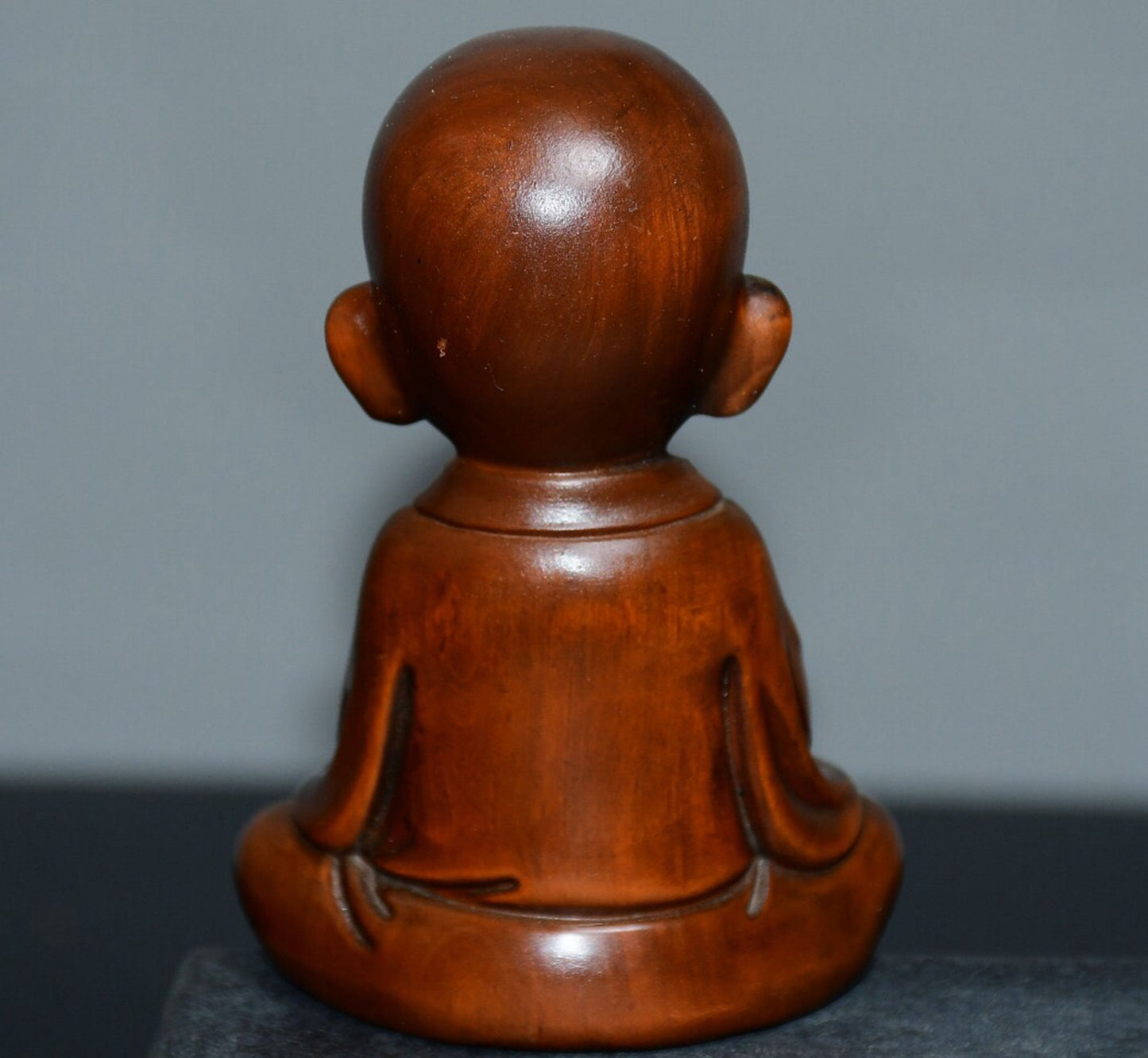 Chinese antique small leaf boxwood Zen heart ornaments