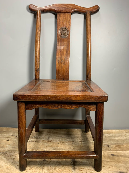 A Chinese antique rosewood chair