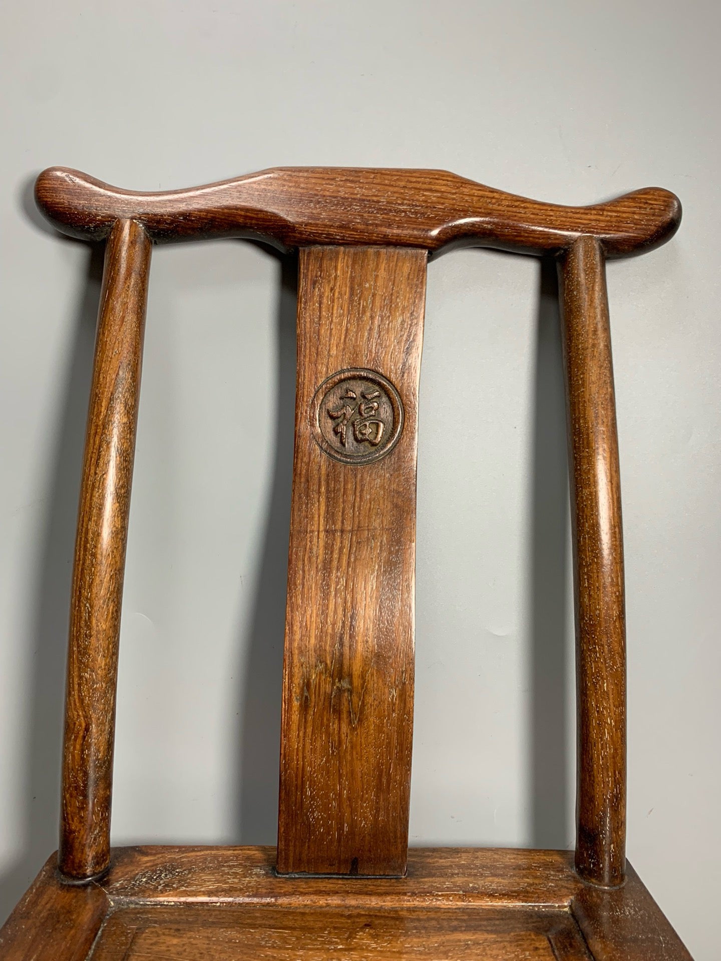 A Chinese antique rosewood chair