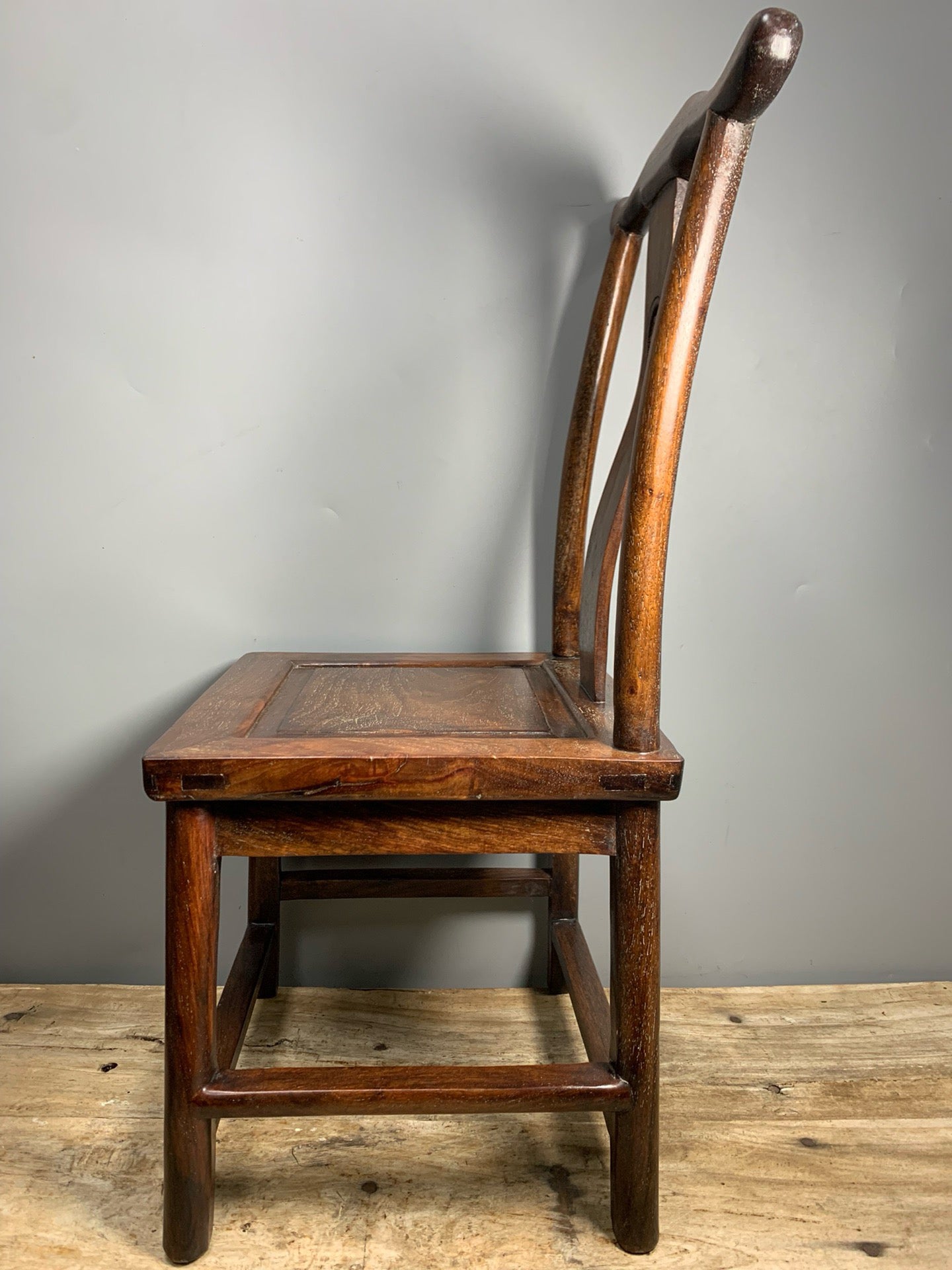 A Chinese antique rosewood chair