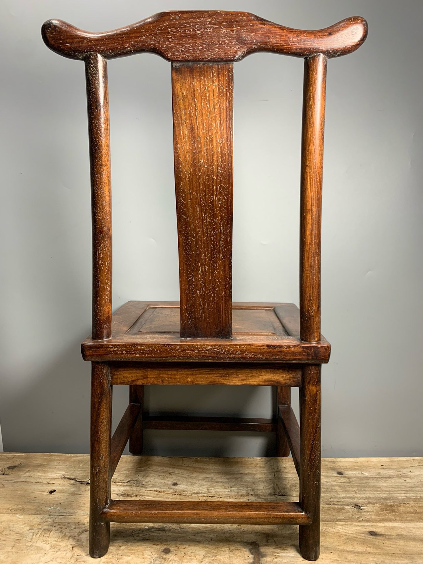 A Chinese antique rosewood chair