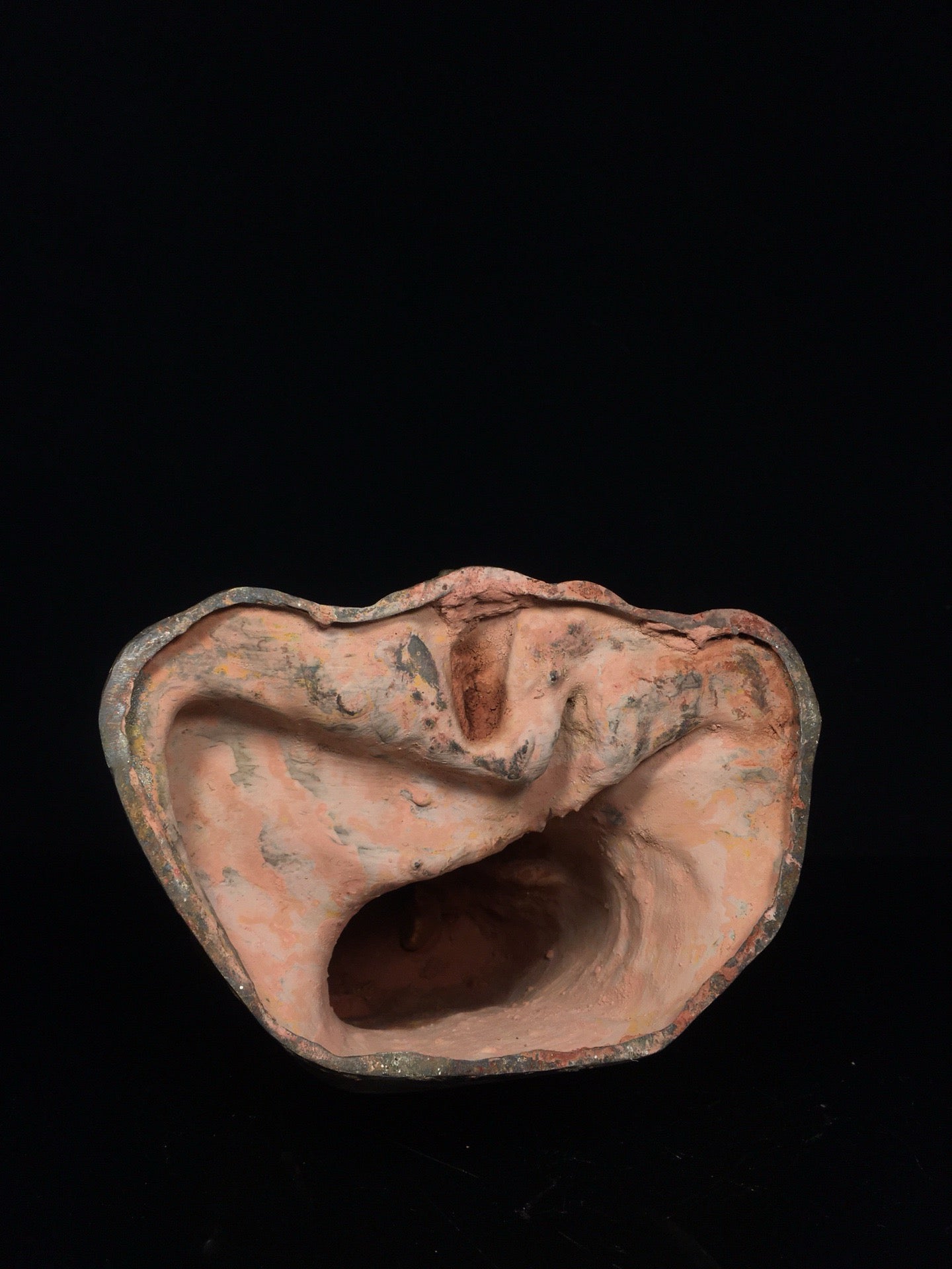 Chinese antique pure copper Arhat