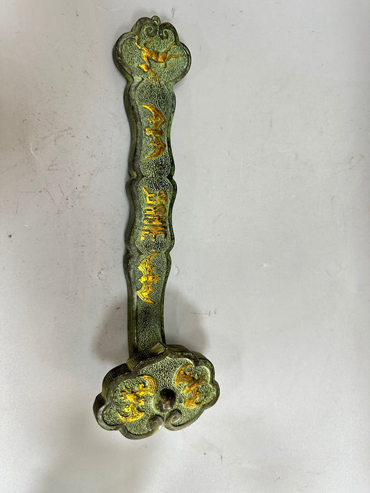 Chinese antique pure copper with auspicious fortune and fortune