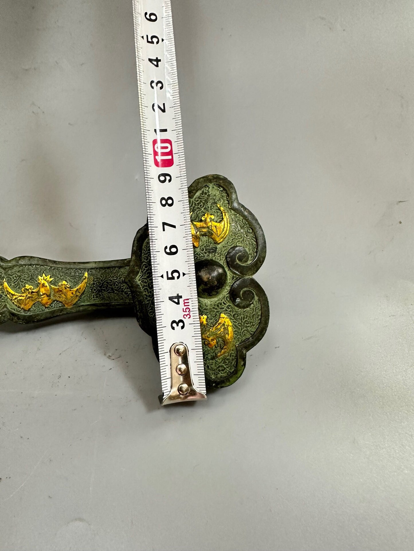Chinese antique pure copper with auspicious fortune and fortune