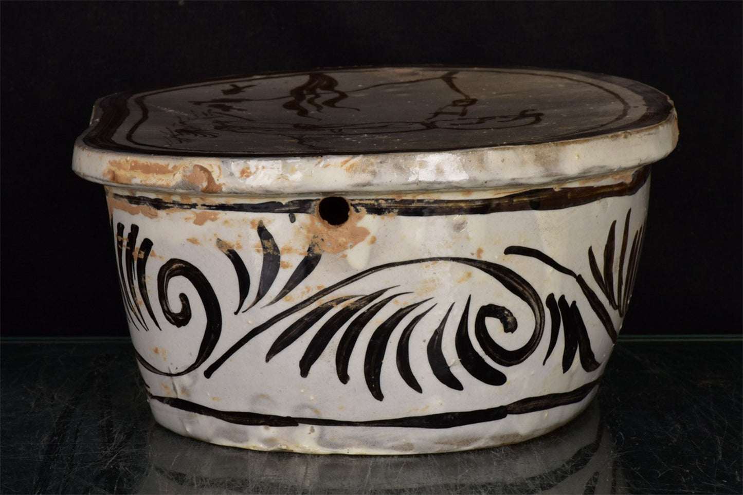 Chinese antique children's patterned porcelain pillows