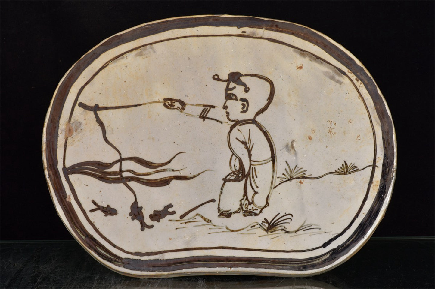 Chinese antique children's patterned porcelain pillows