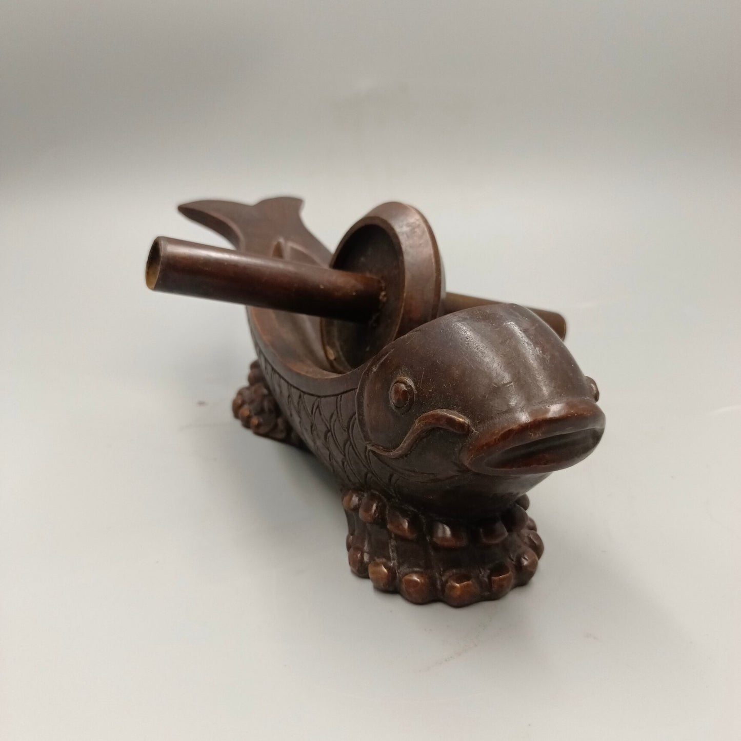 Chinese antique medicine mill