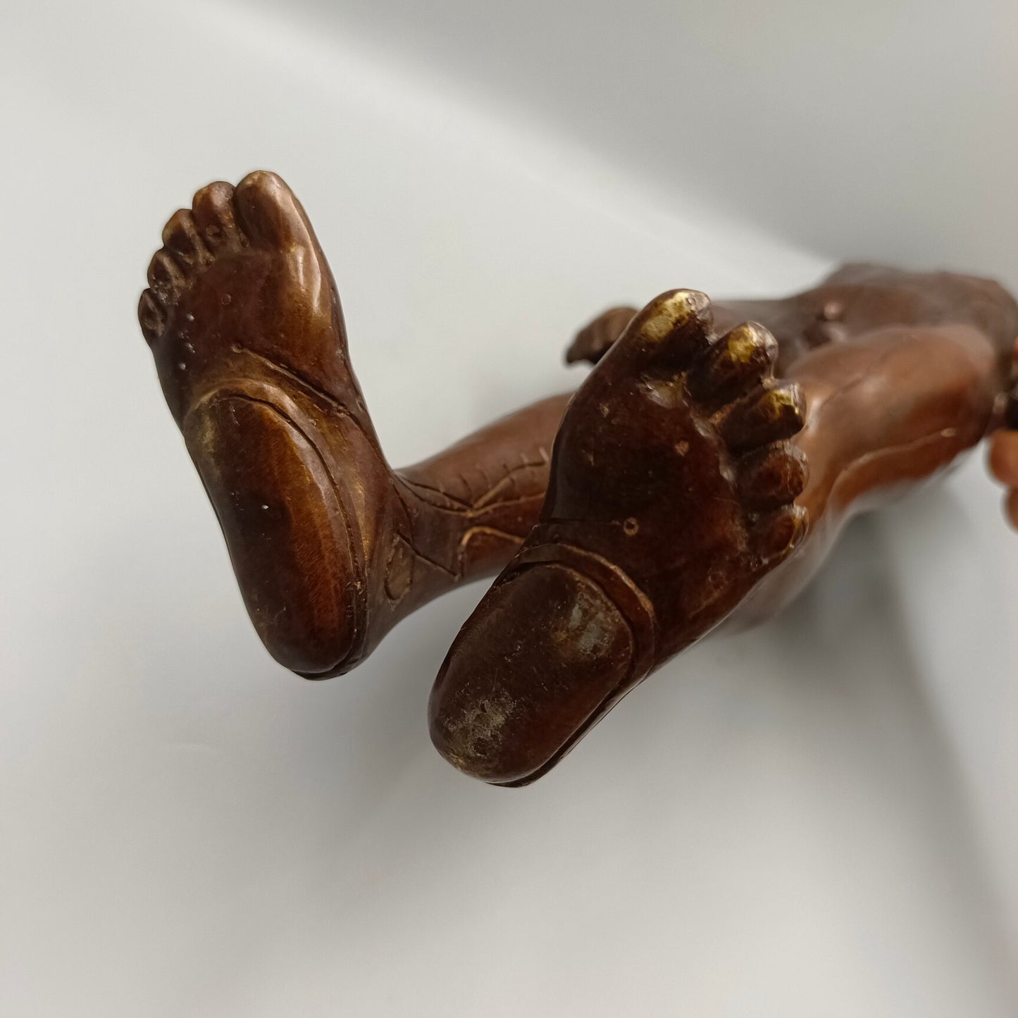 Chinese antique copper ornaments for human meridian acupoints