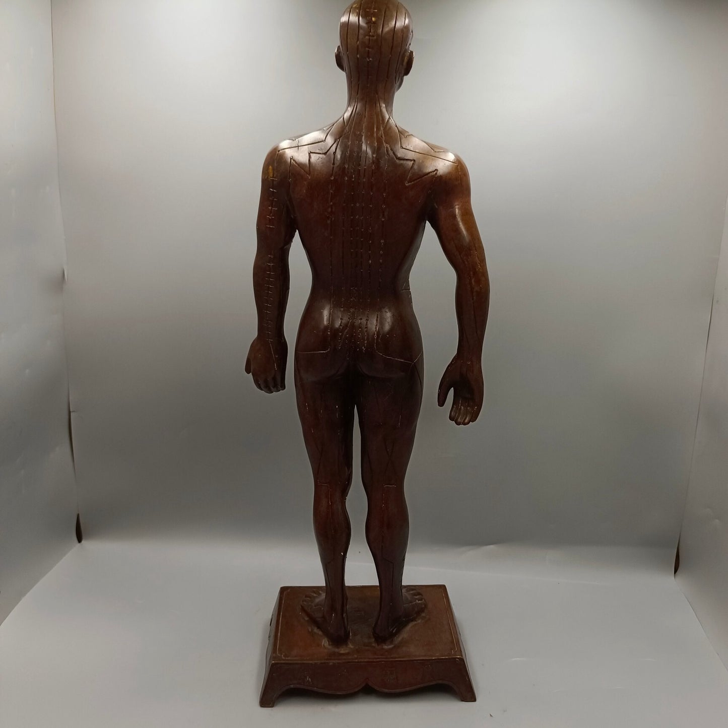 Chinese antique copper ornaments for human meridian acupoints