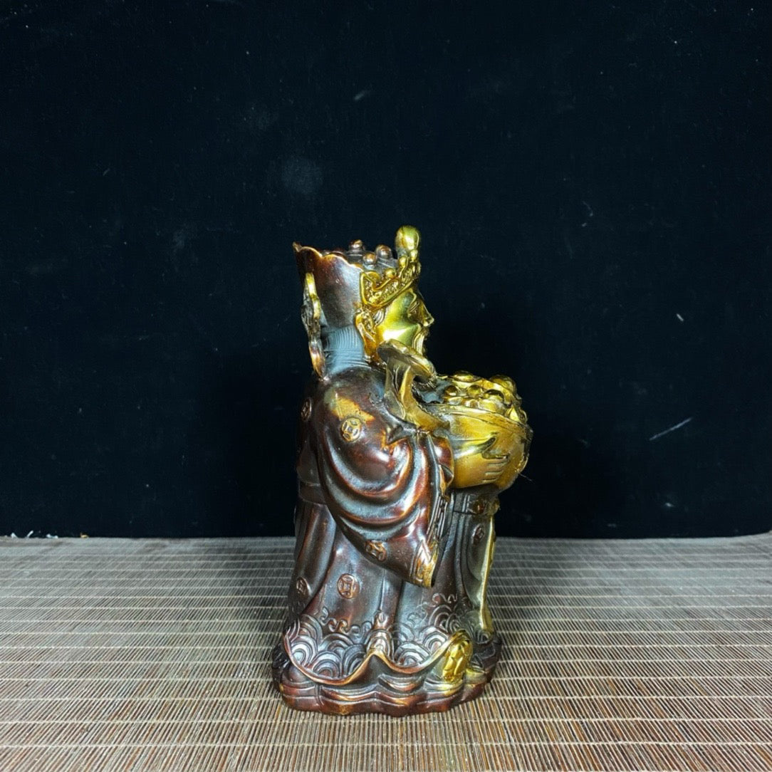 Pure copper attracts wealth and treasures, the God of Wealth