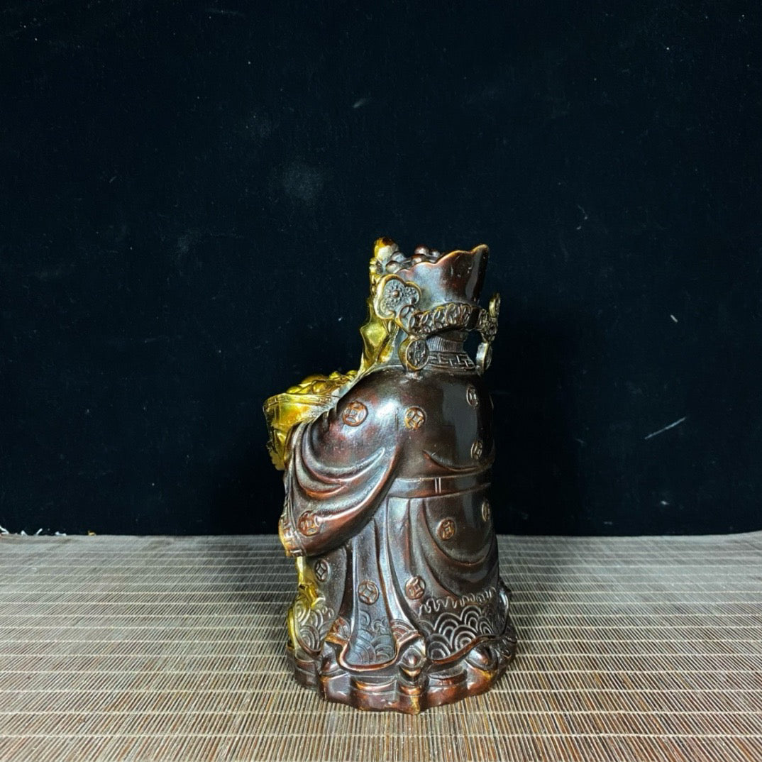Pure copper attracts wealth and treasures, the God of Wealth