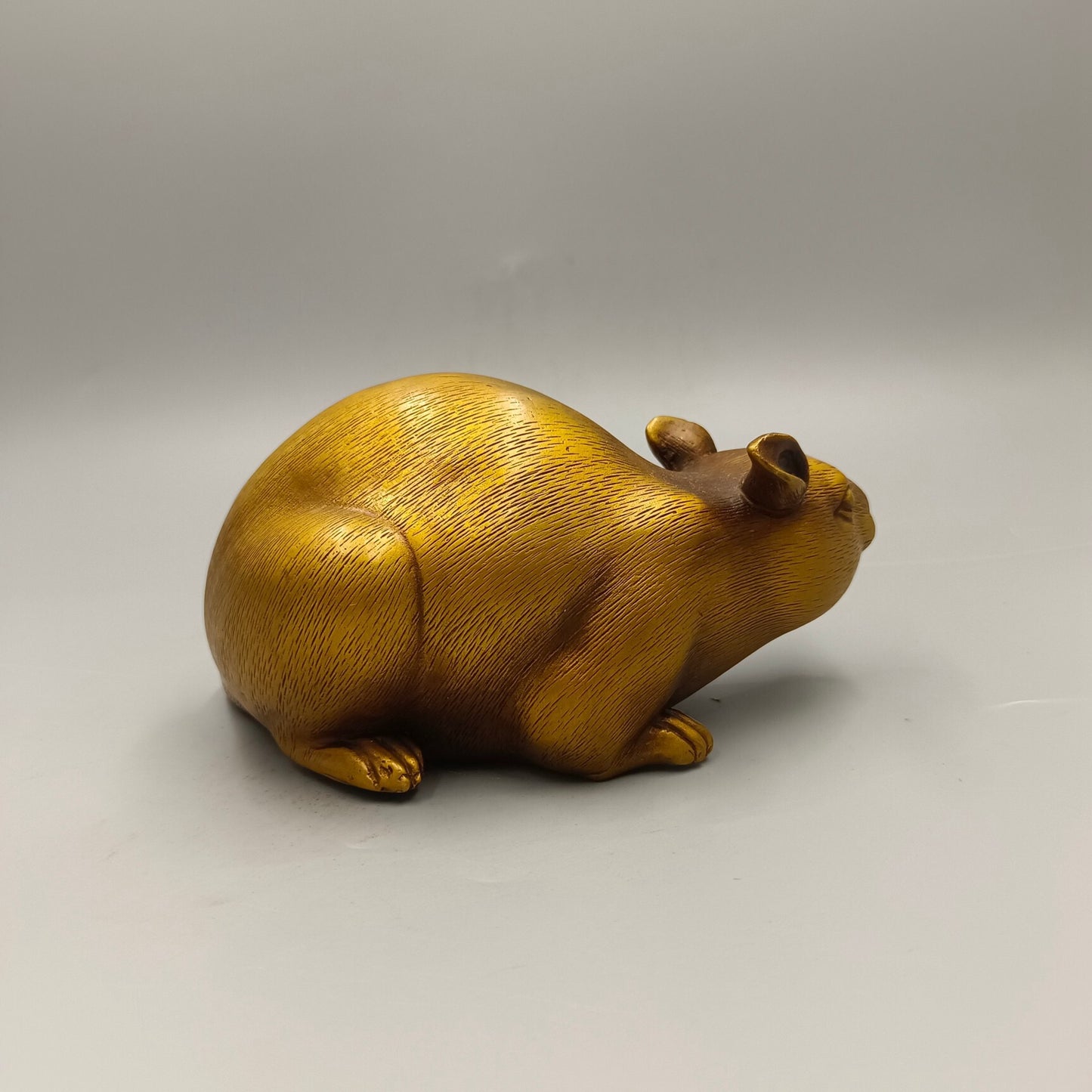 Antique Chinese zodiac mouse bronze ornaments