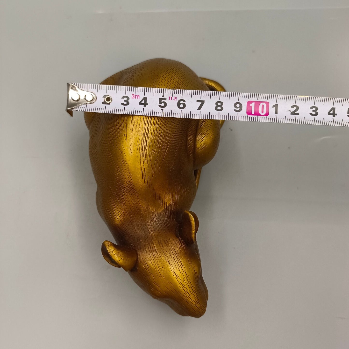 Antique Chinese zodiac mouse bronze ornaments