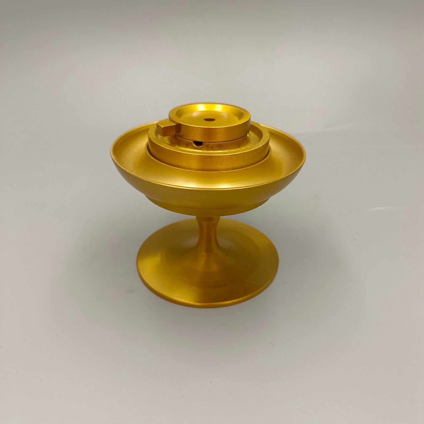 Chinese Antique Grinding Plate with a Seat Backflow Incense