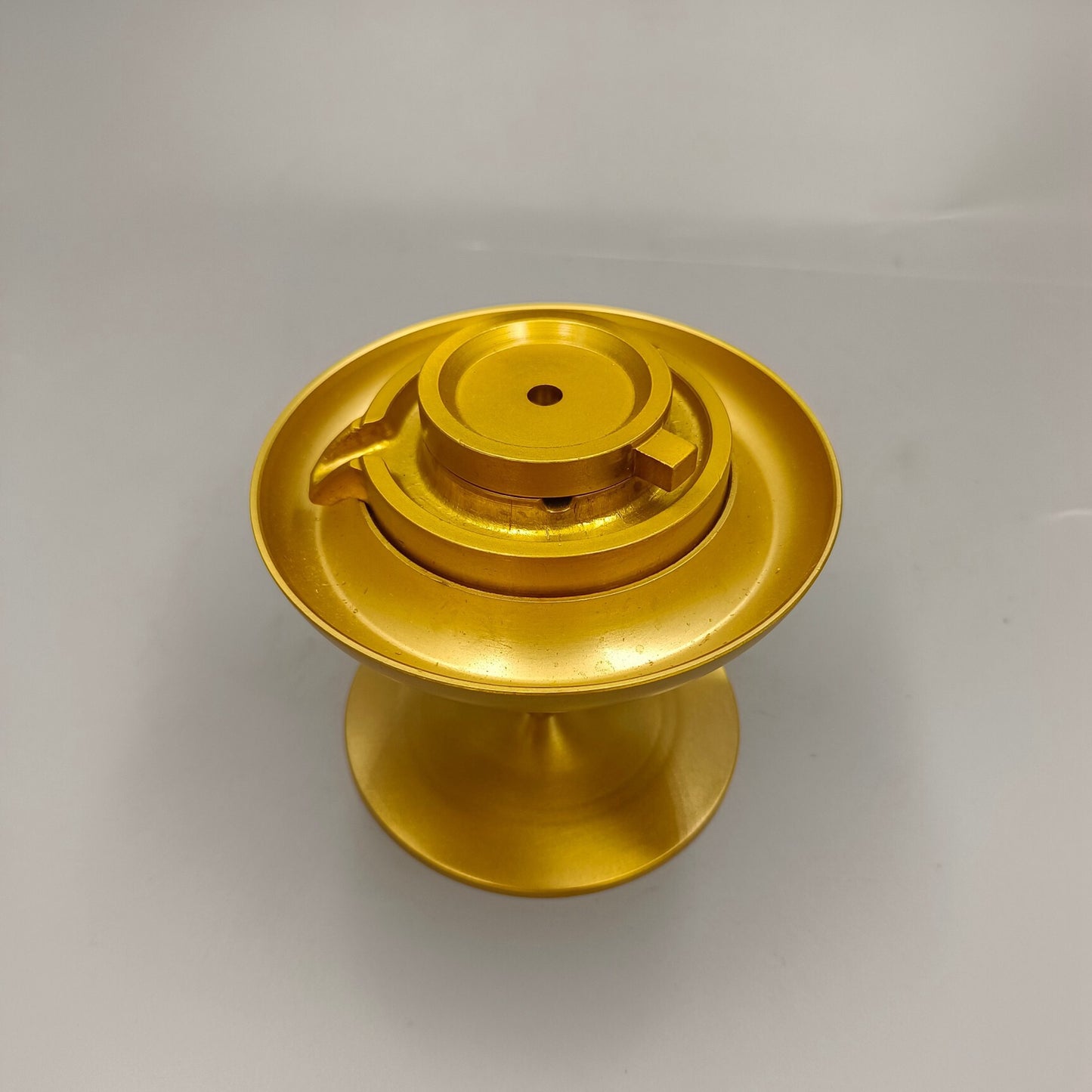 Chinese Antique Grinding Plate with a Seat Backflow Incense