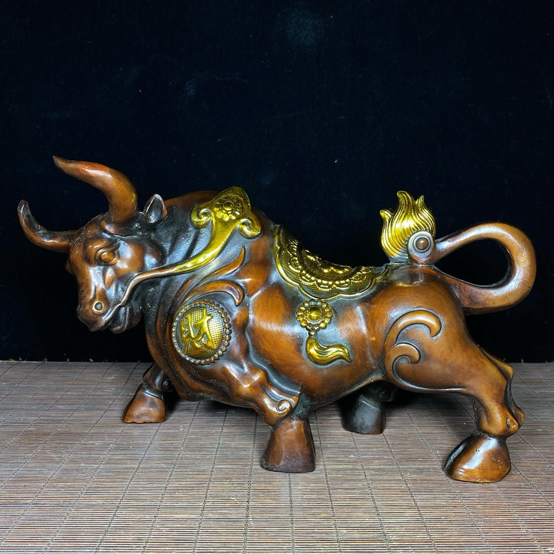 Pure Copper Big Ruyi Bull
