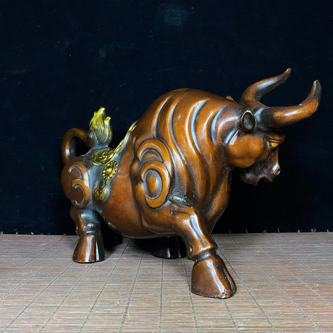 Pure Copper Big Ruyi Bull