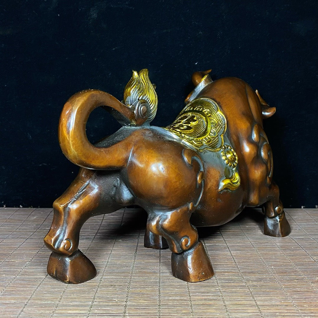 Pure Copper Big Ruyi Bull