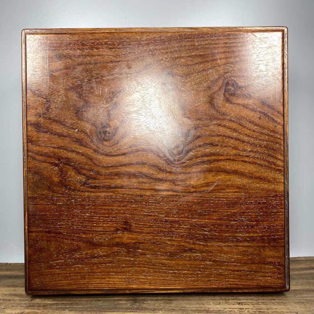 Chinese antique rosewood safety jewelry box