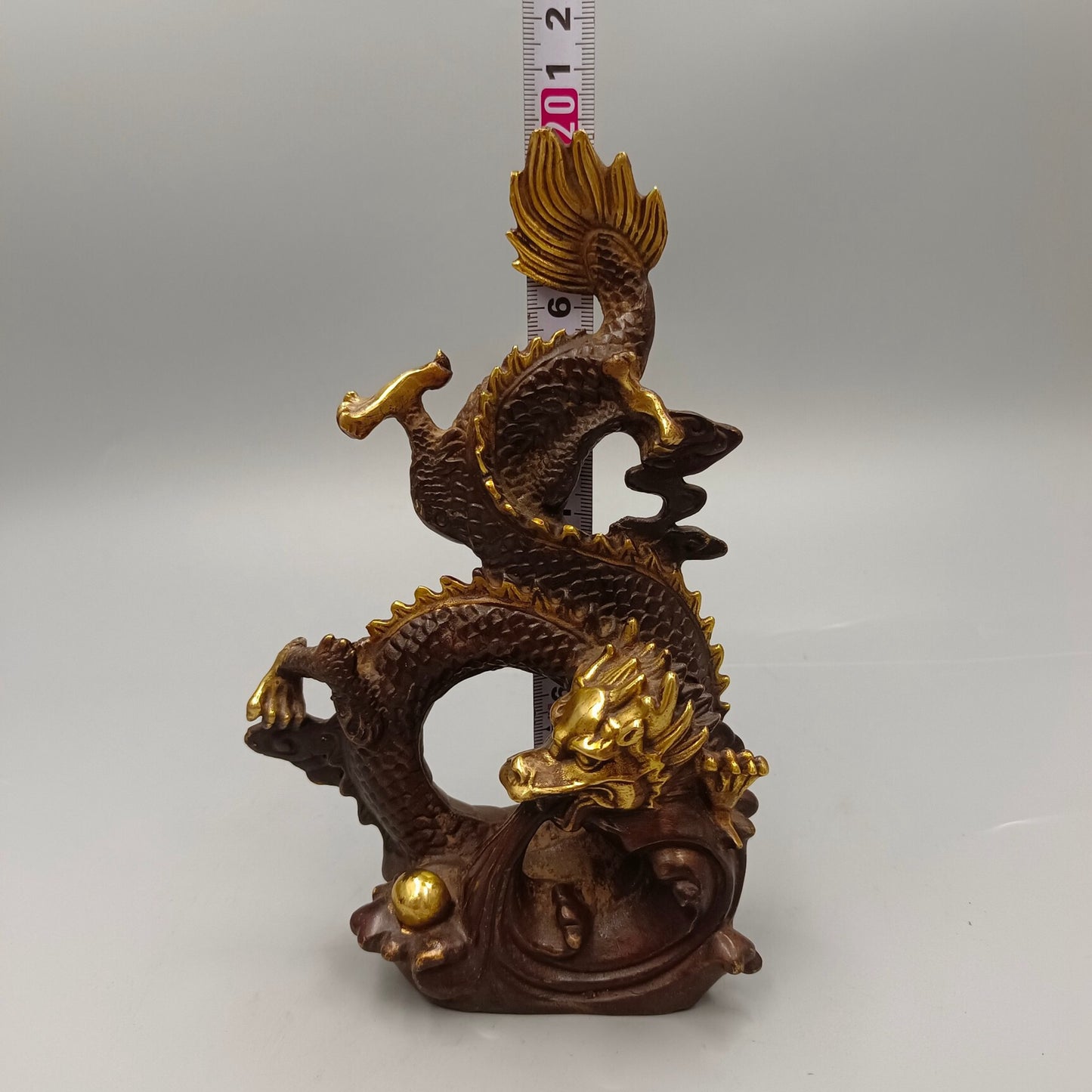 Chinese antique pure copper play water faucet