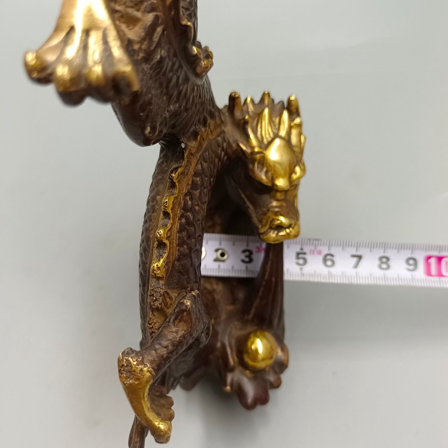 Chinese antique pure copper play water faucet