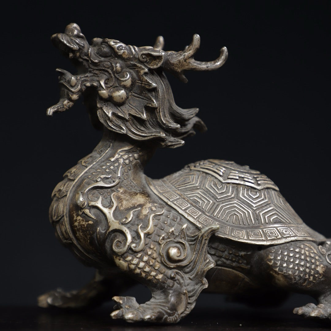 Pure copper dragon turtle ornaments