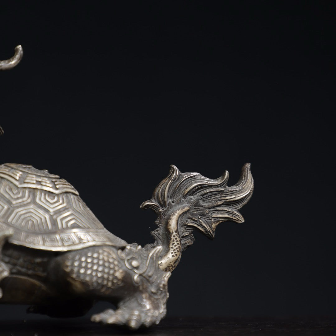 Pure copper dragon turtle ornaments