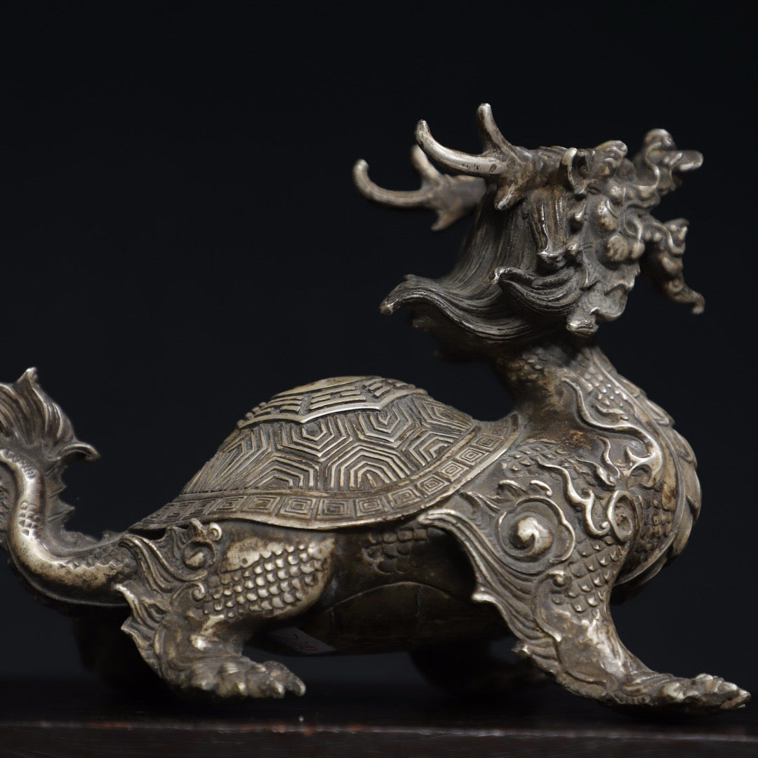 Pure copper dragon turtle ornaments
