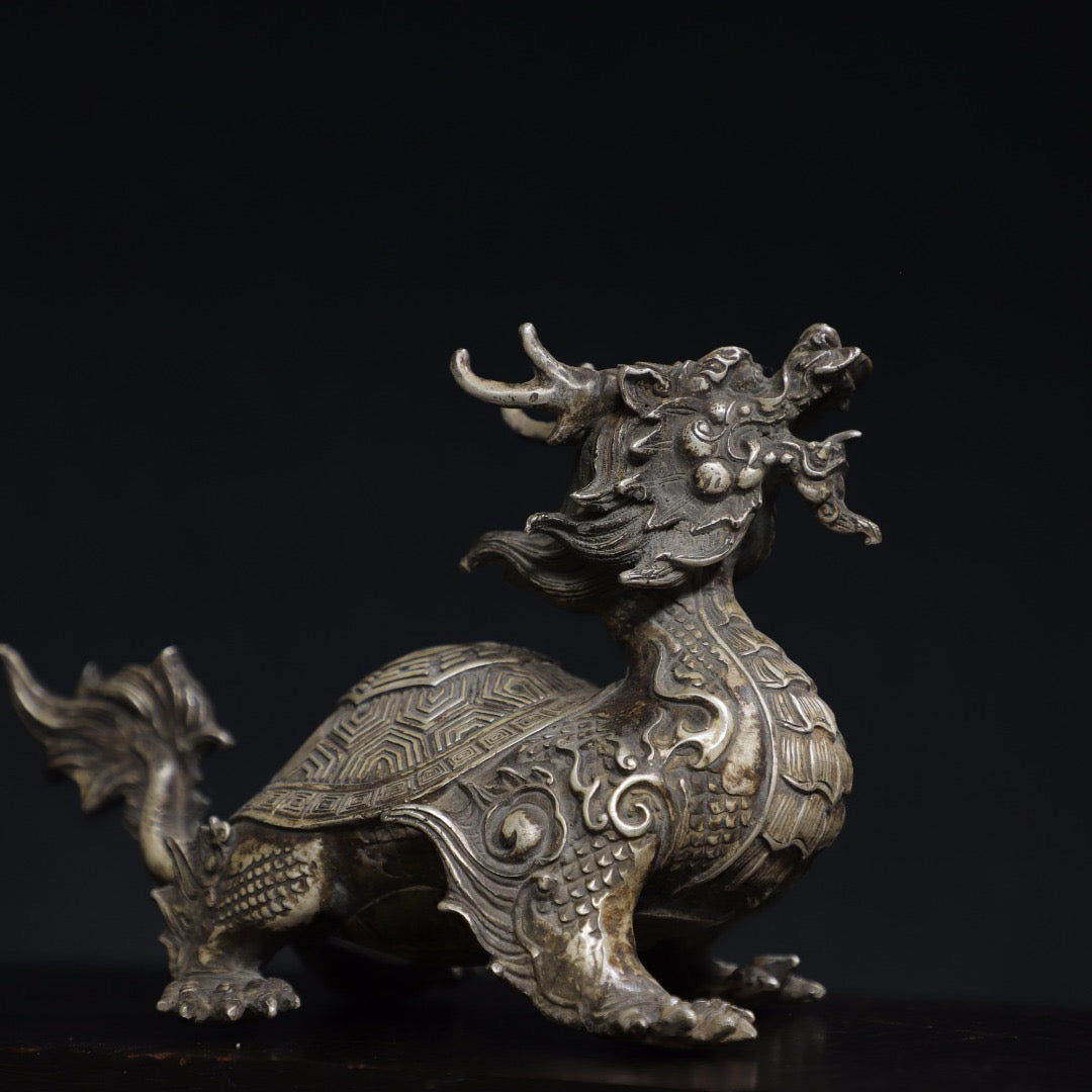 Pure copper dragon turtle ornaments