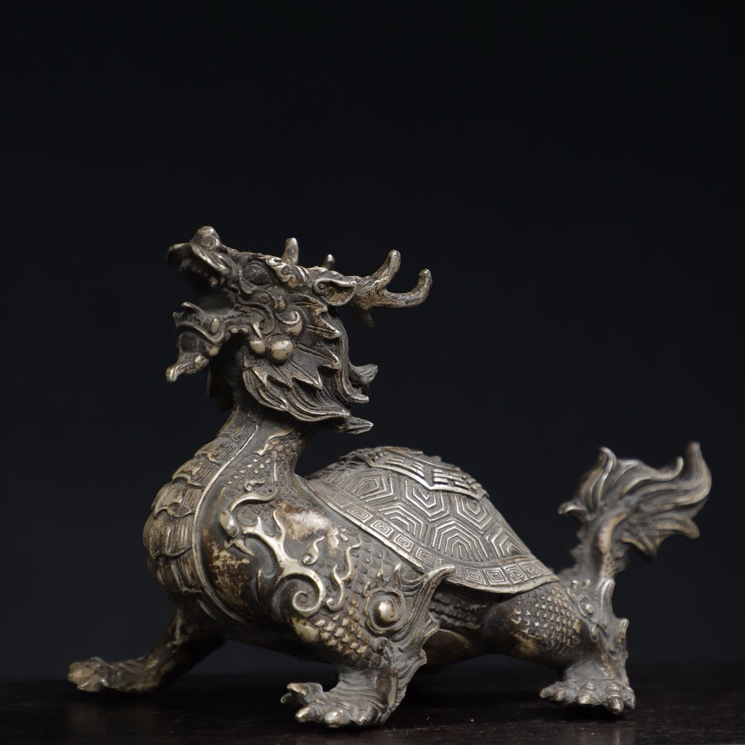 Pure copper dragon turtle ornaments
