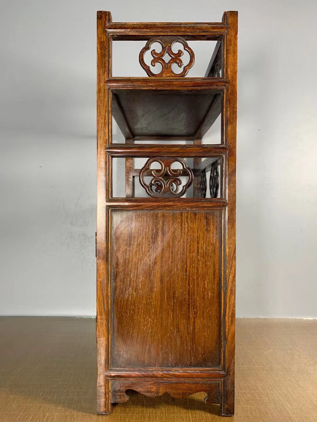 Chinese antique rosewood tea cabinet