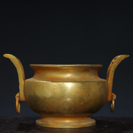 Pure copper incense burner