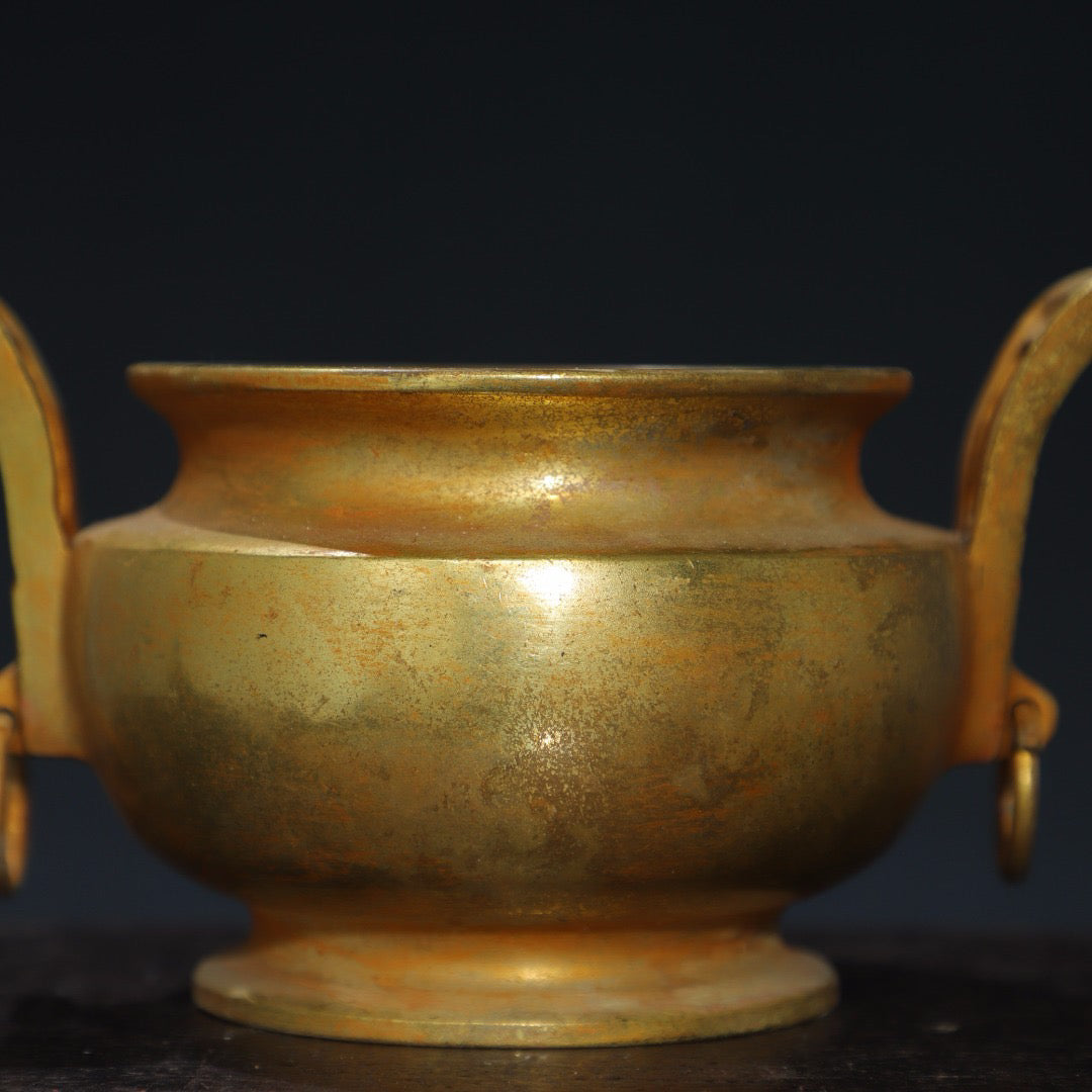 Pure copper incense burner