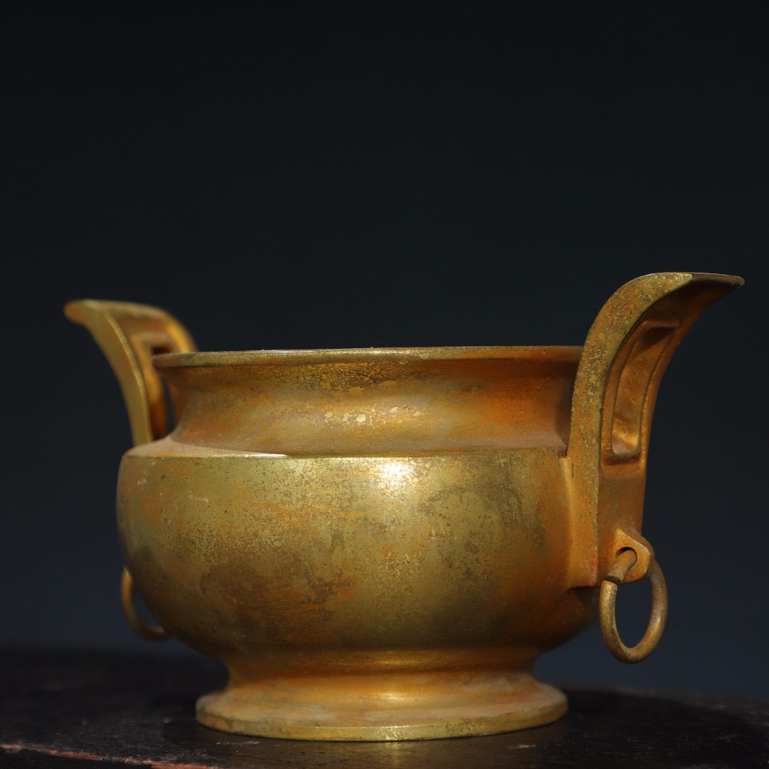 Pure copper incense burner