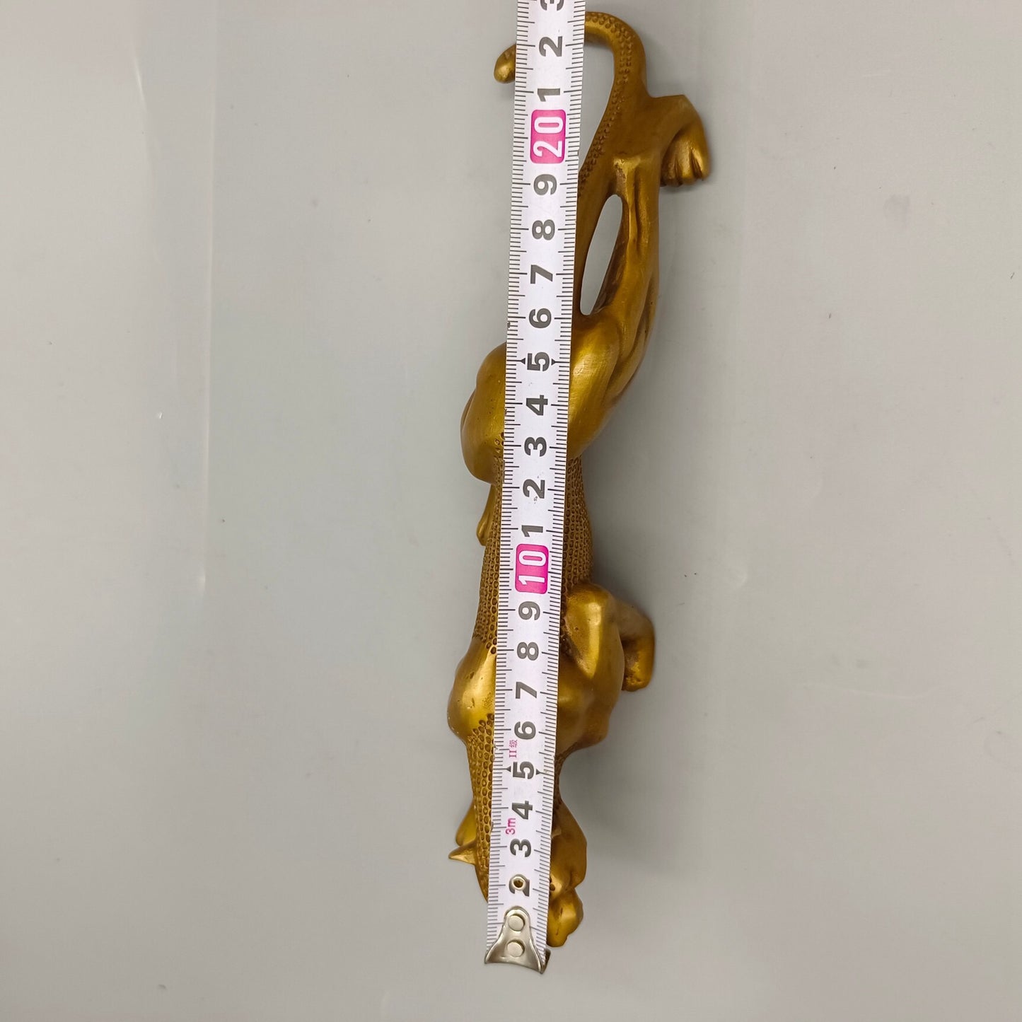 Chinese antique gold leopard copper ornaments
