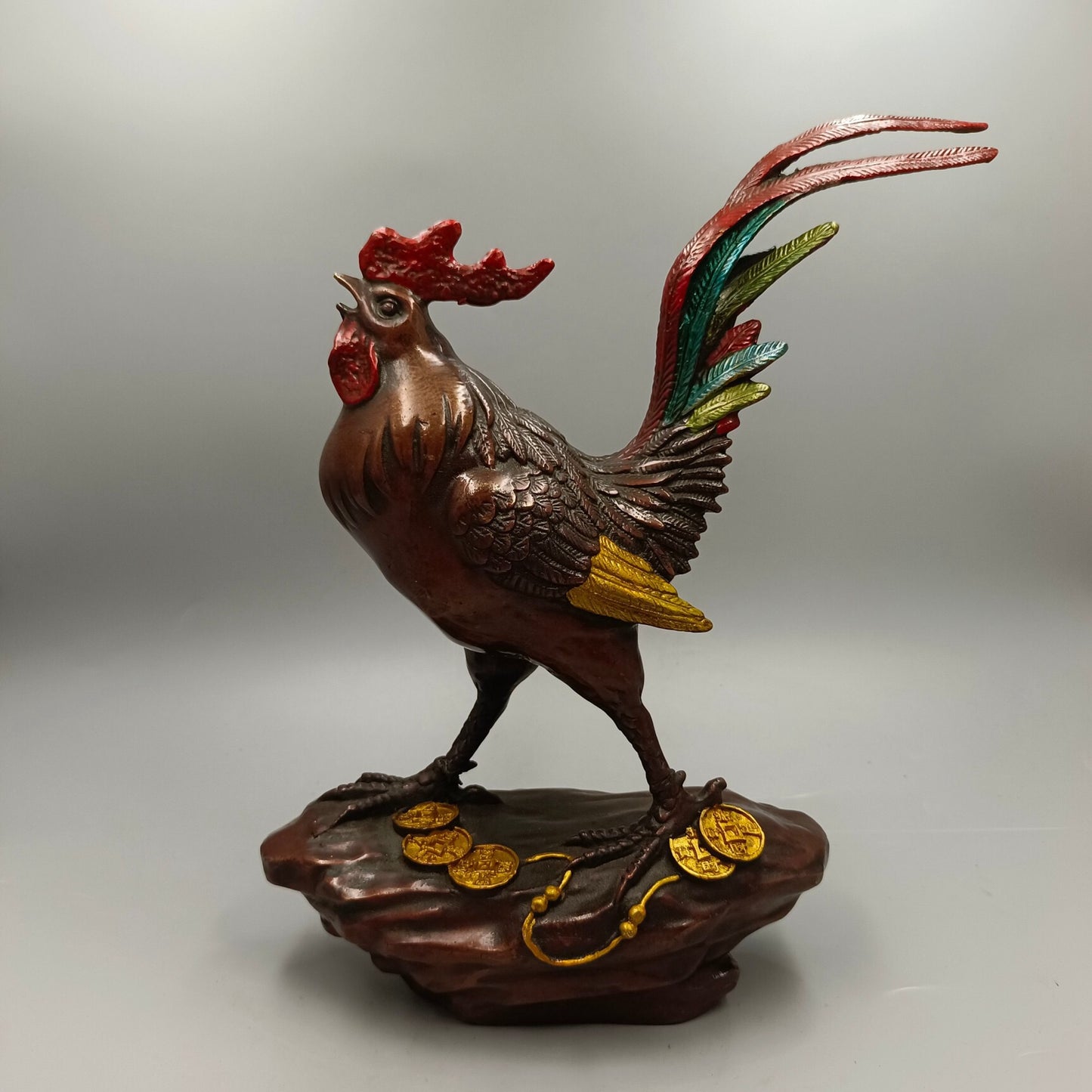 Chinese Antique Treasure Hunting Big Rooster