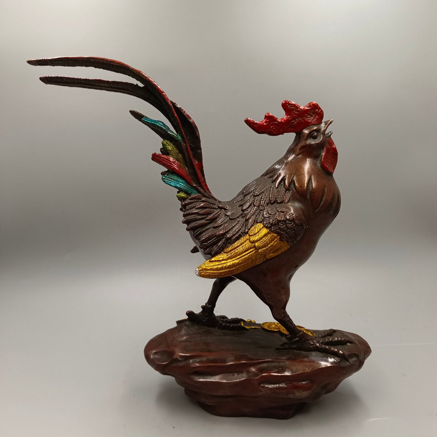 Chinese Antique Treasure Hunting Big Rooster