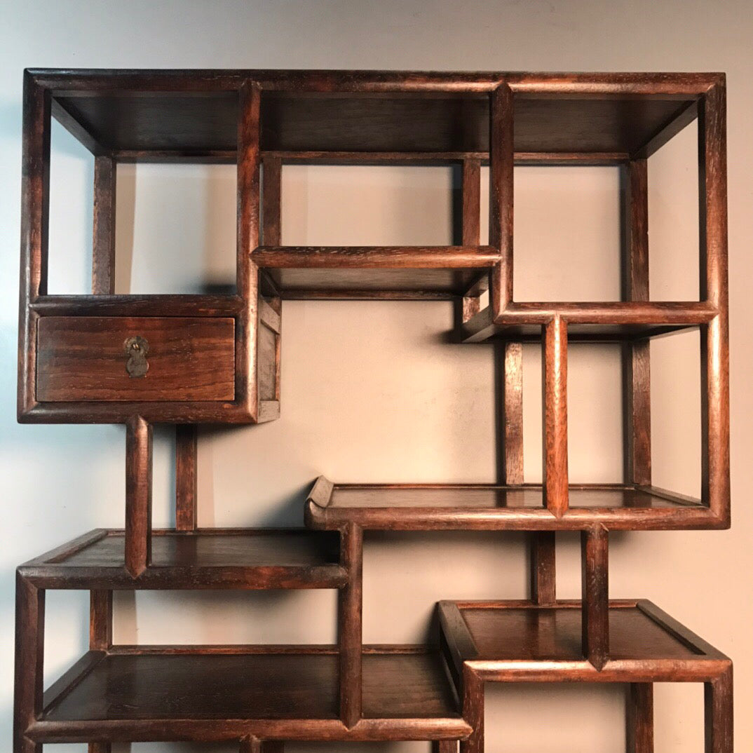 Chinese antique rosewood antique stand