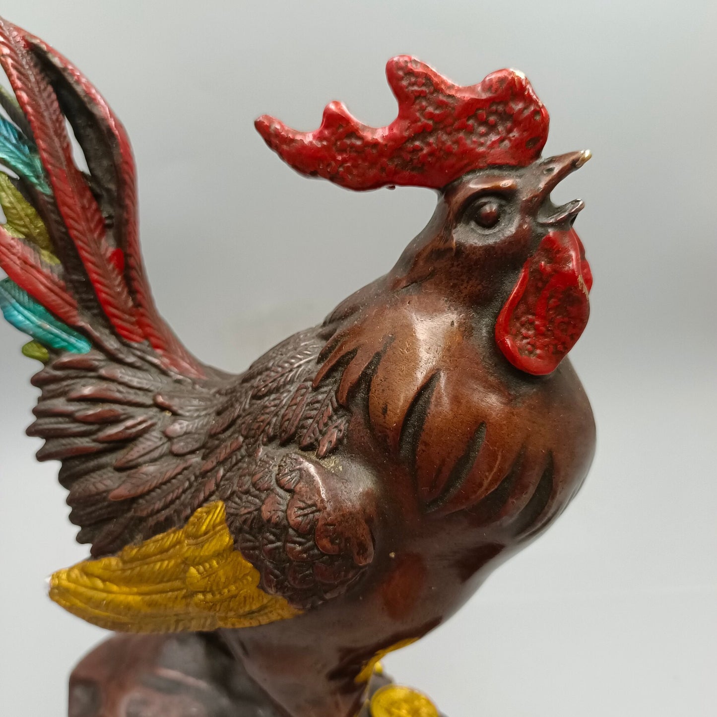 Chinese Antique Treasure Hunting Big Rooster
