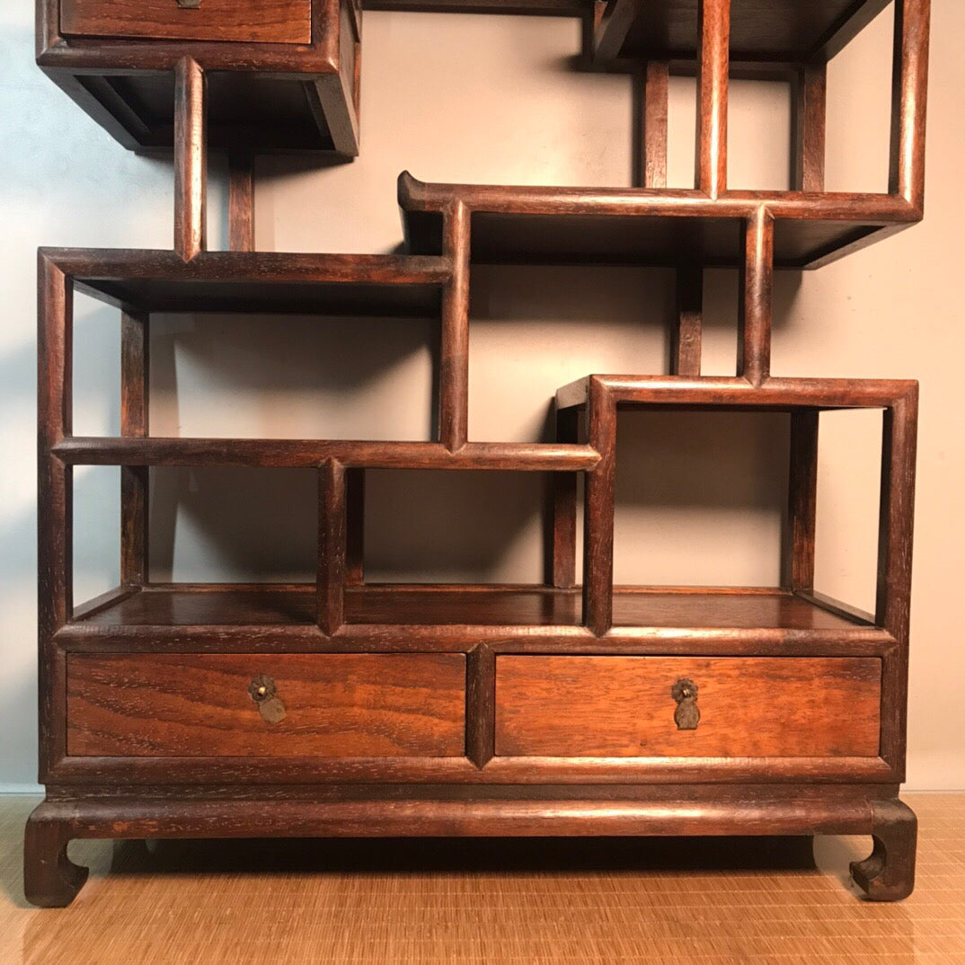 Chinese antique rosewood antique stand
