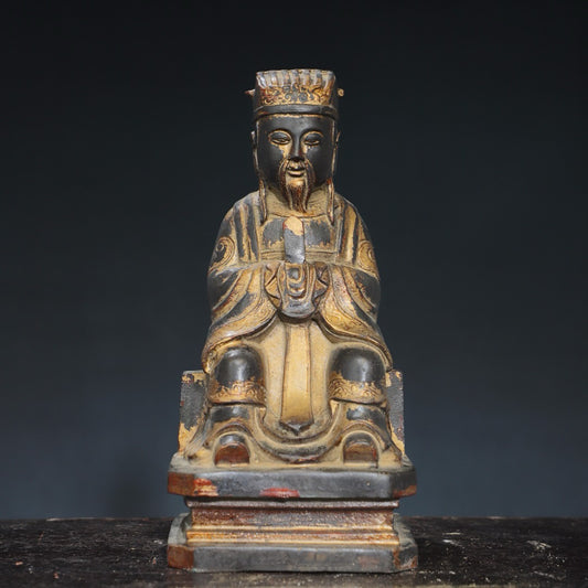 Pure copper Buddha statue