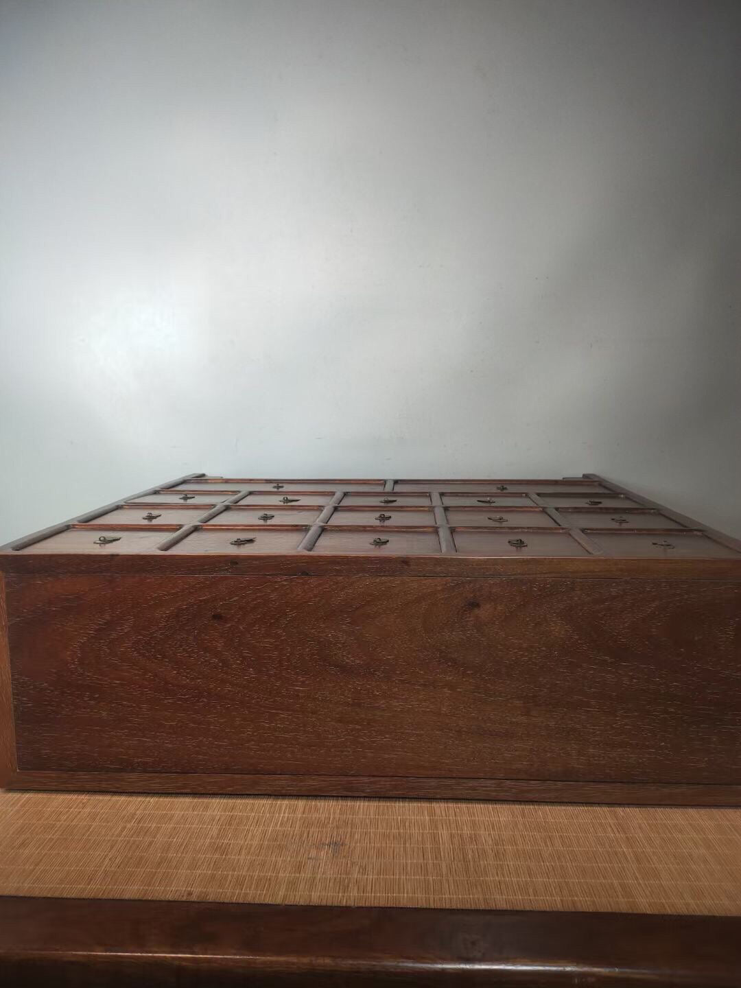 Chinese antique rosewood medicine box