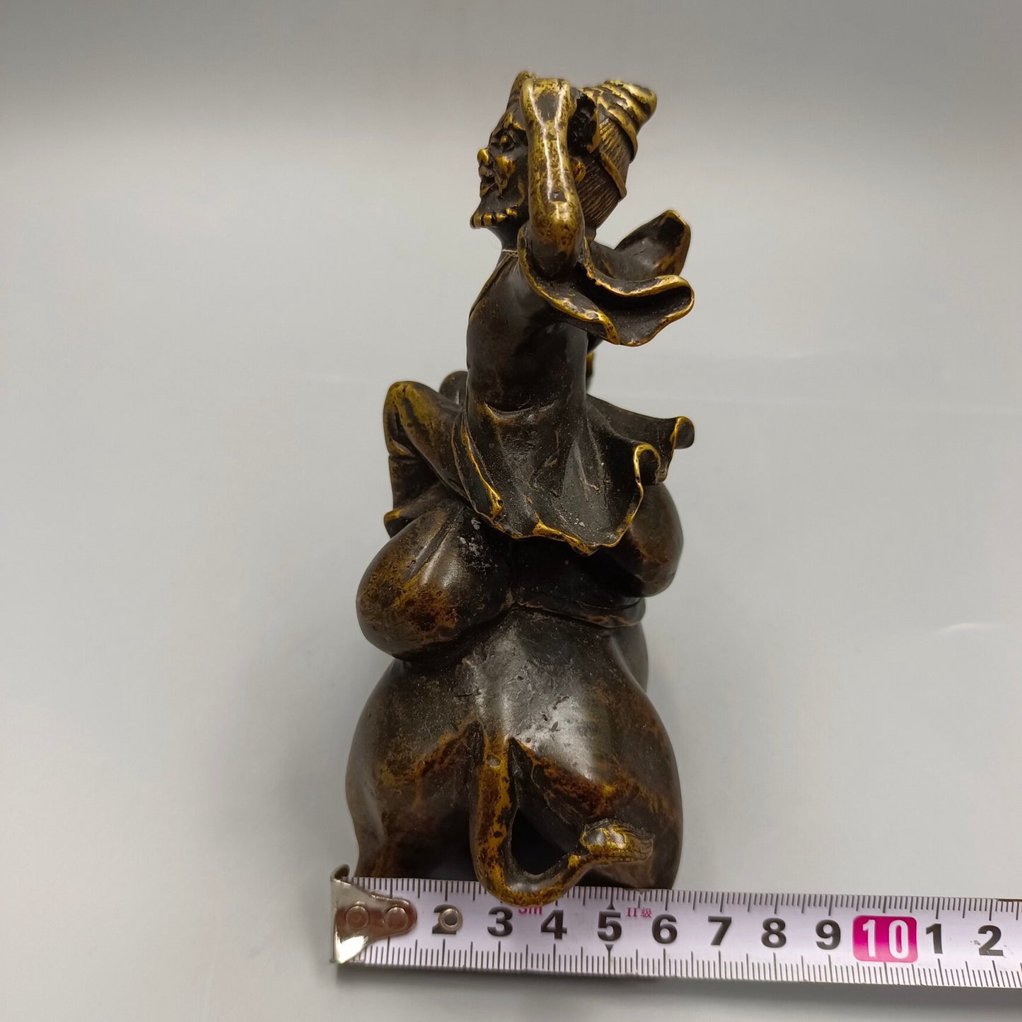 Chinese Antique Desert Boat Camel Bronze Ornament