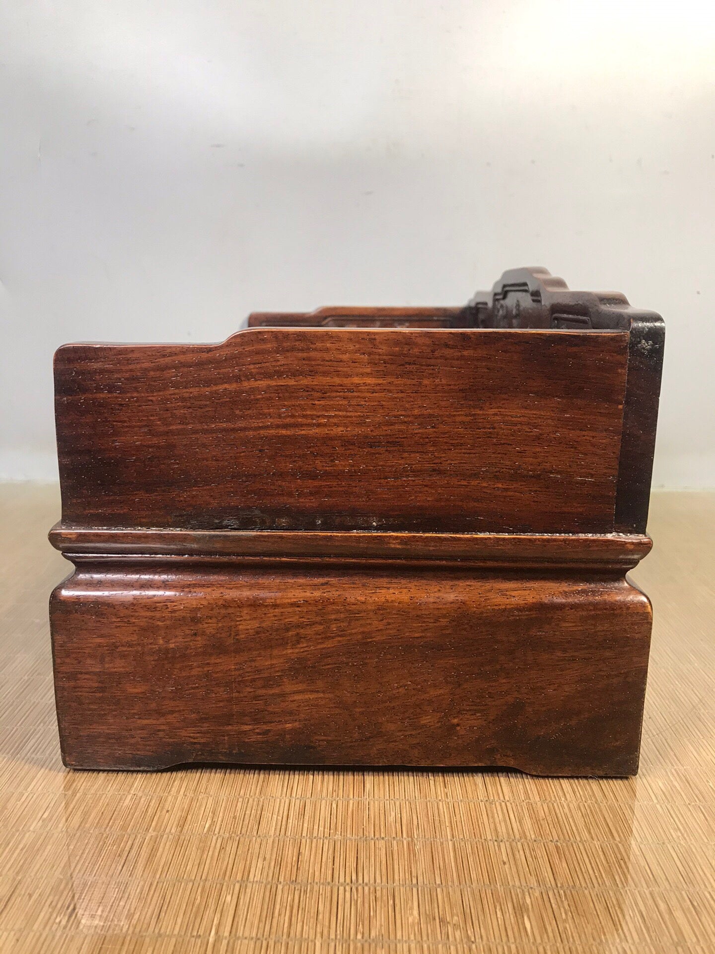 Chinese antique rosewood Arhat bed