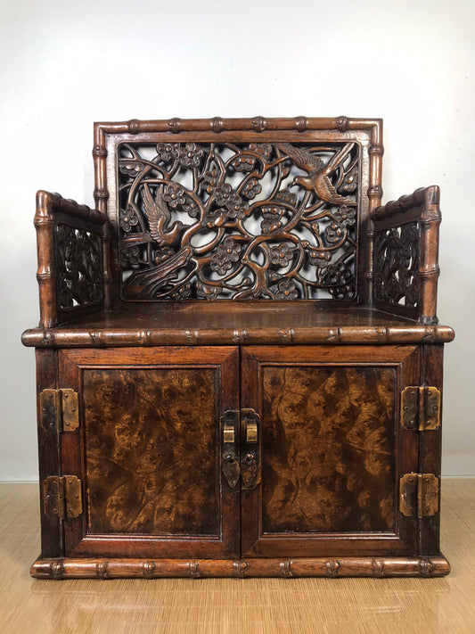 Chinese antique rosewood antique cabinet