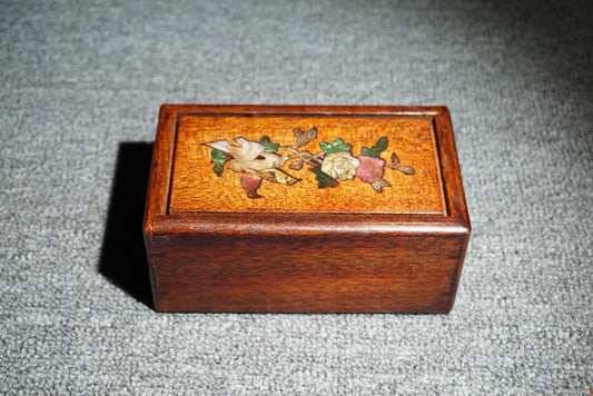 Chinese antique rosewood mechanism box