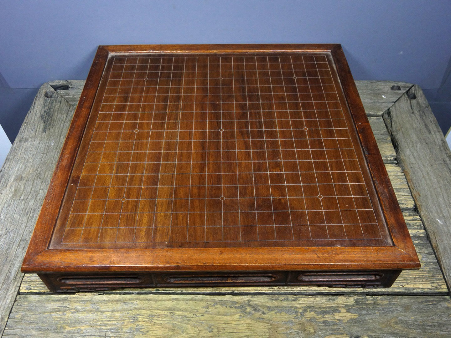 Pear wood precision double-sided chess table