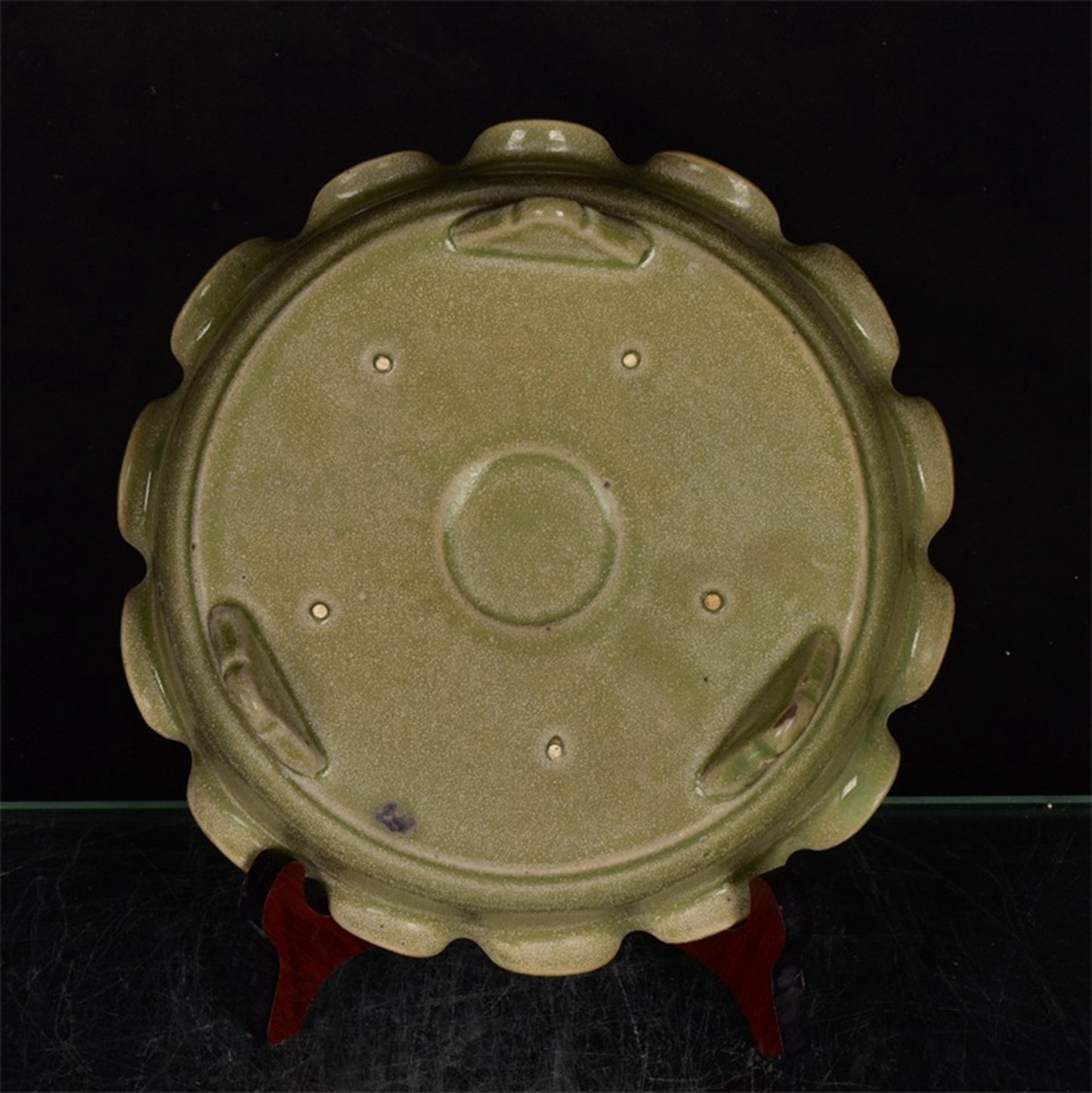 Chinese Antique Relief Three legged Wash