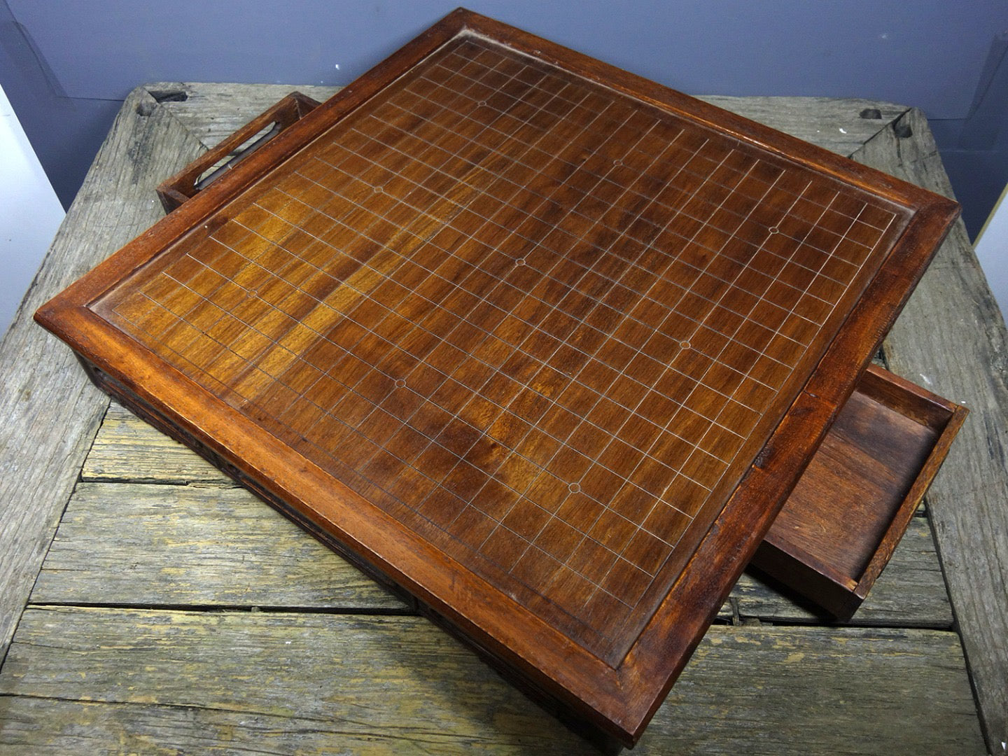 Pear wood precision double-sided chess table