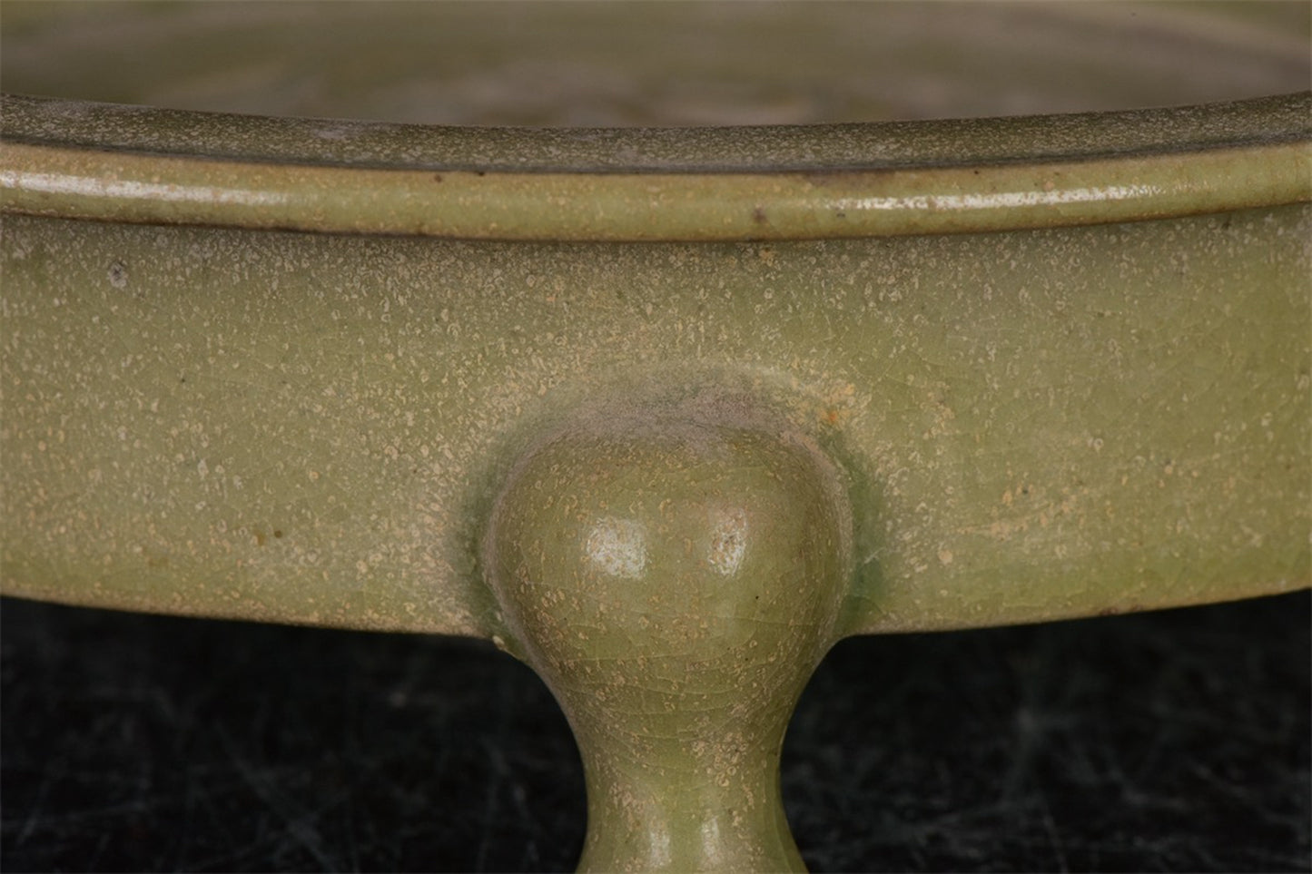 Chinese Antique Relief Three legged Wash